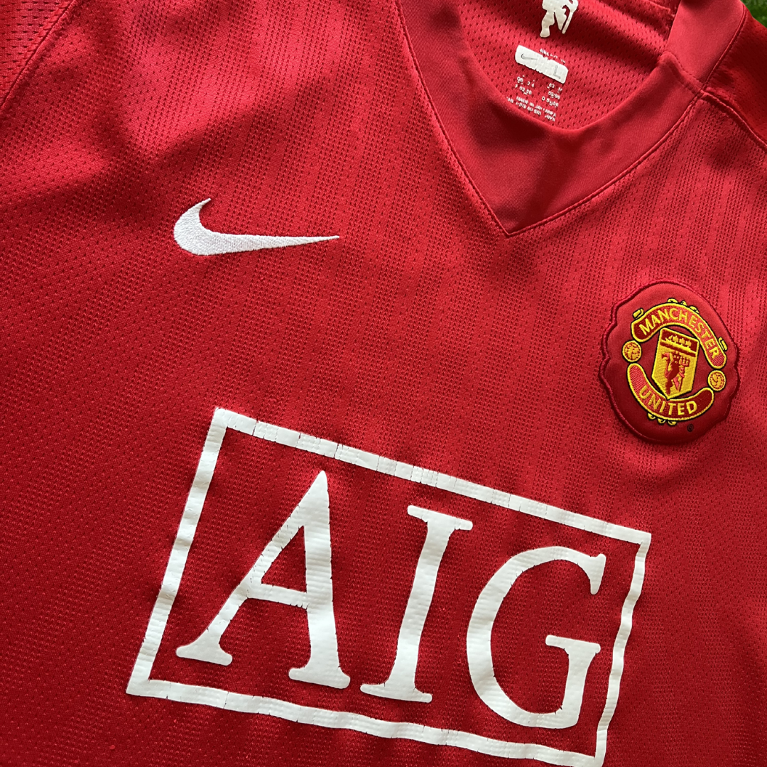 Man United Home Shirt 07/09