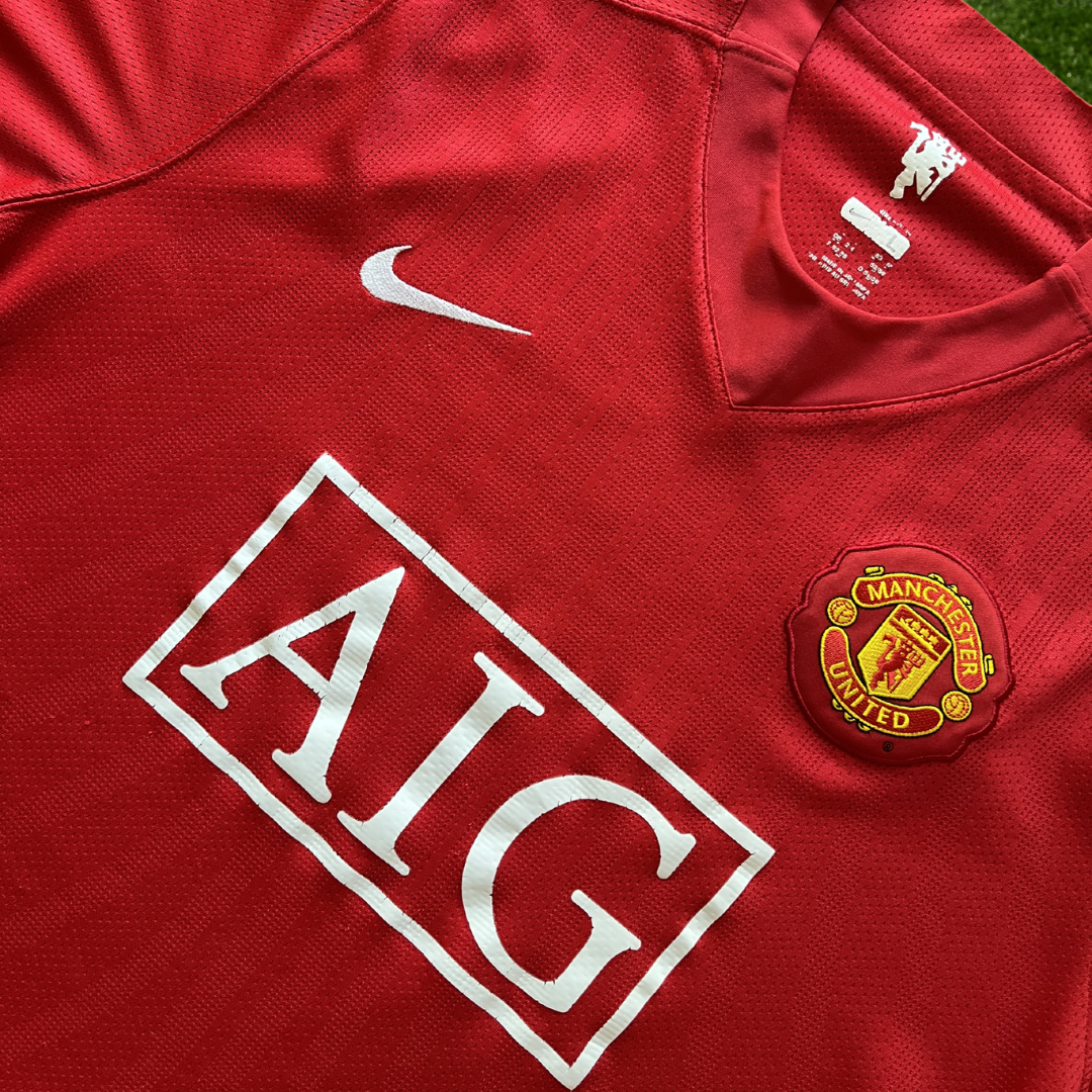 Man United Home Shirt 07/09