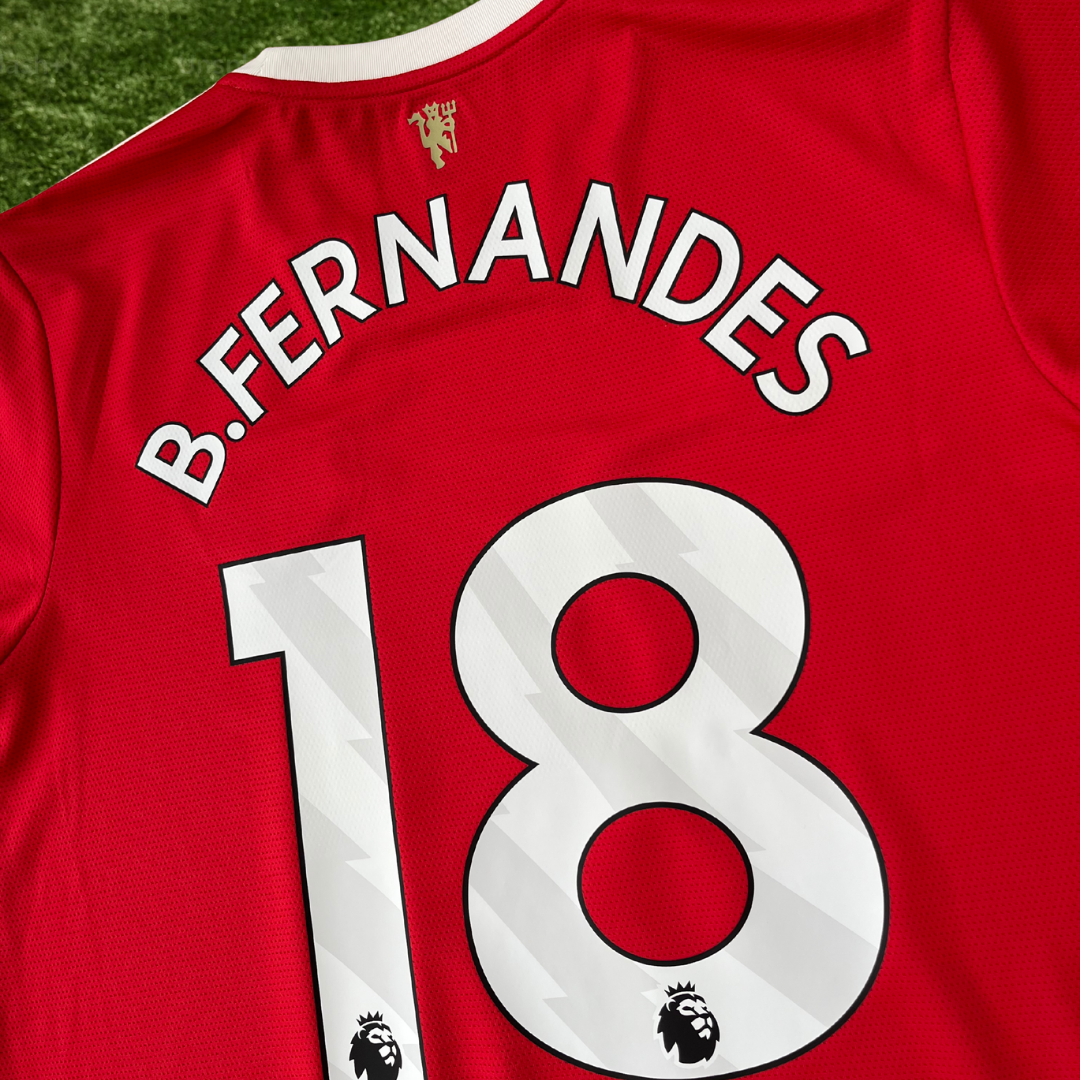 Fernandes Man United 21/22 Home Shirt - XL