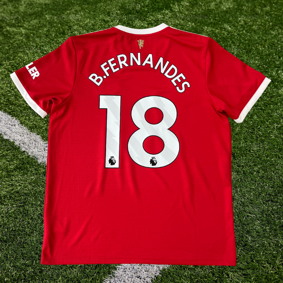 Fernandes Man United 21/22 Home Shirt - XL