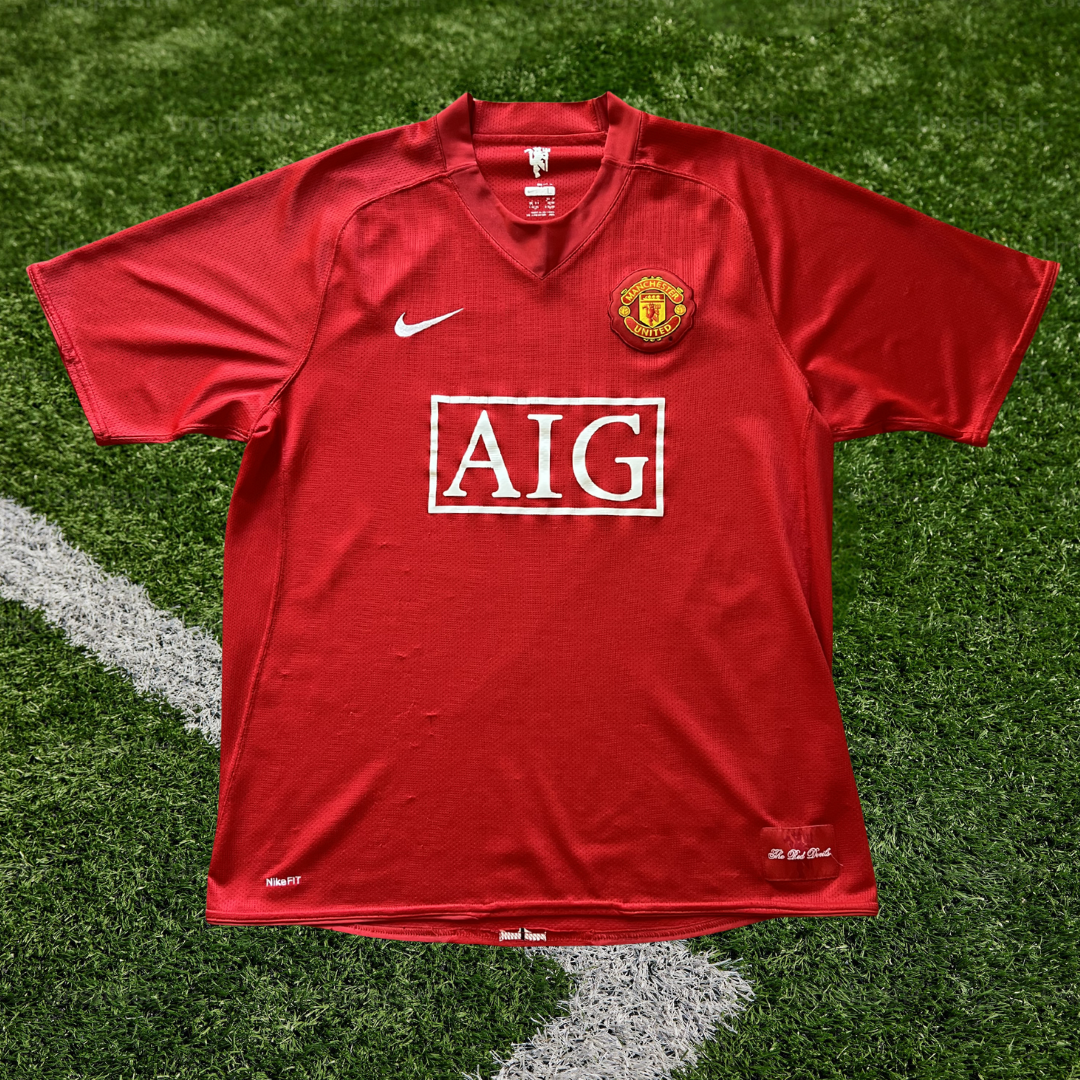 Man United Home Shirt 07/09