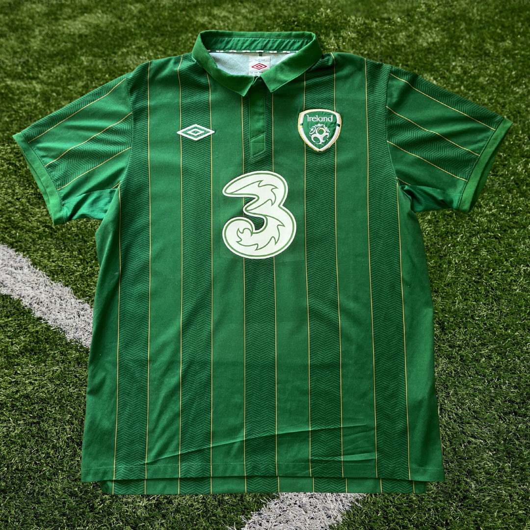Ireland Robbie Keane Home Shirt 11/12