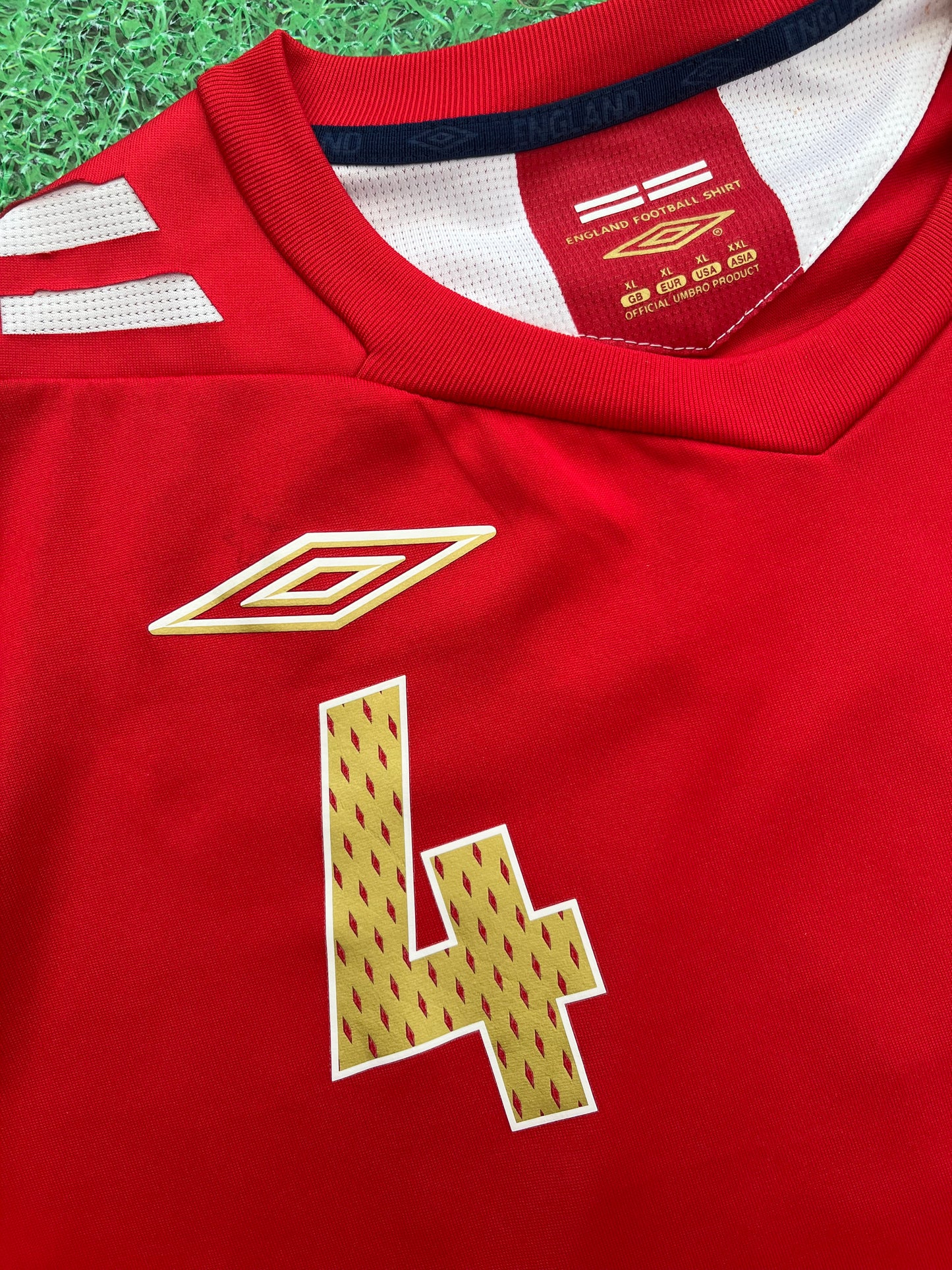 England Gerrard World Cup Shirt 2006