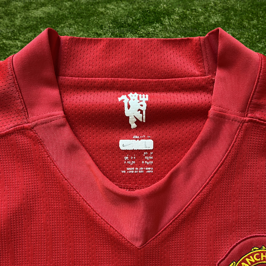 Man United Home Shirt 07/09