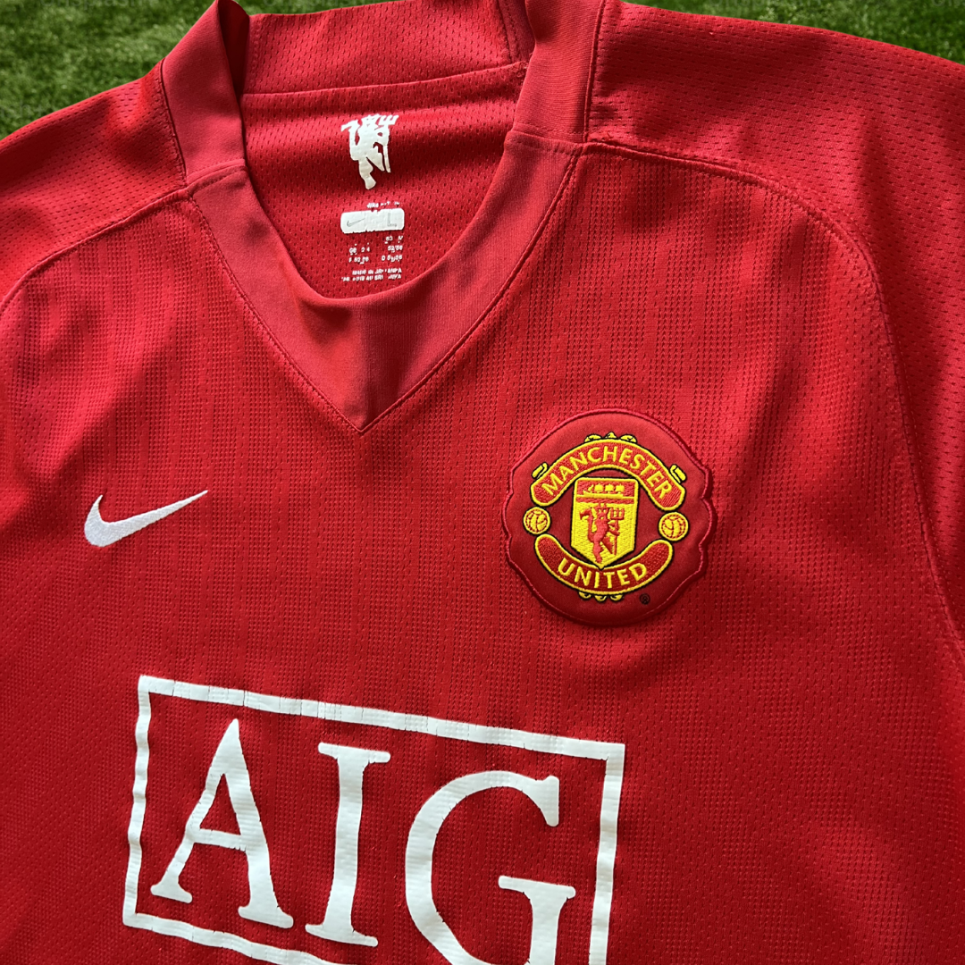 Man United Home Shirt 07/09