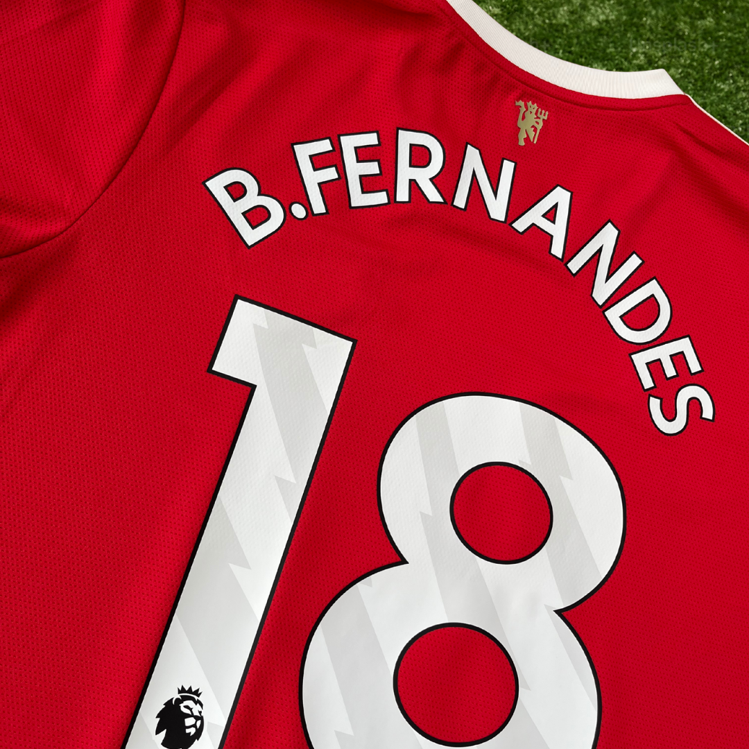 Fernandes Man United 21/22 Home Shirt - XL