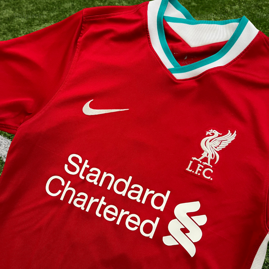 Liverpool 20/21 Virgil van Dijk Home Shirt - Small