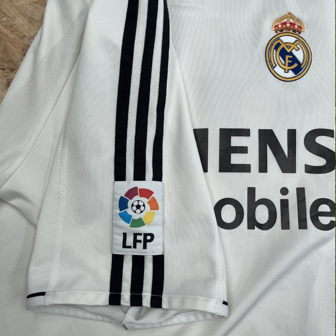 Real Madrid Beckham Home Shirt 03/04 - L