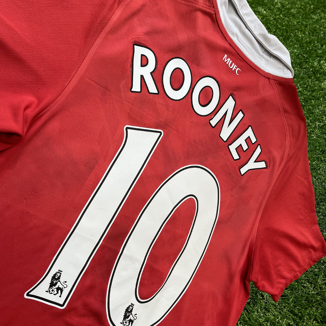 Man United Rooney Home Shirt 2010/2011