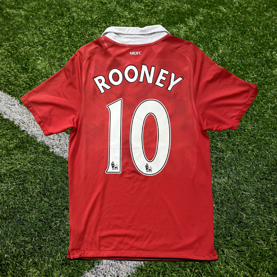 Man United Rooney Home Shirt 2010/2011