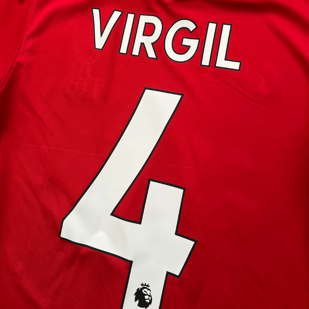 Liverpool 20/21 Virgil van Dijk Home Shirt - Small