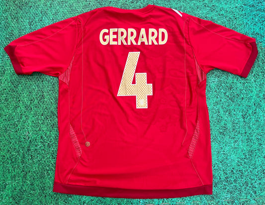 England Gerrard World Cup Shirt 2006