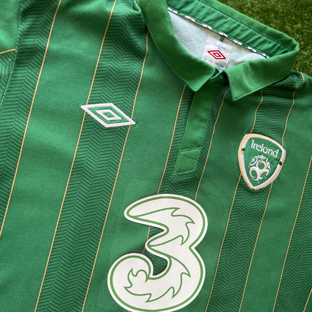 Ireland Robbie Keane Home Shirt 11/12