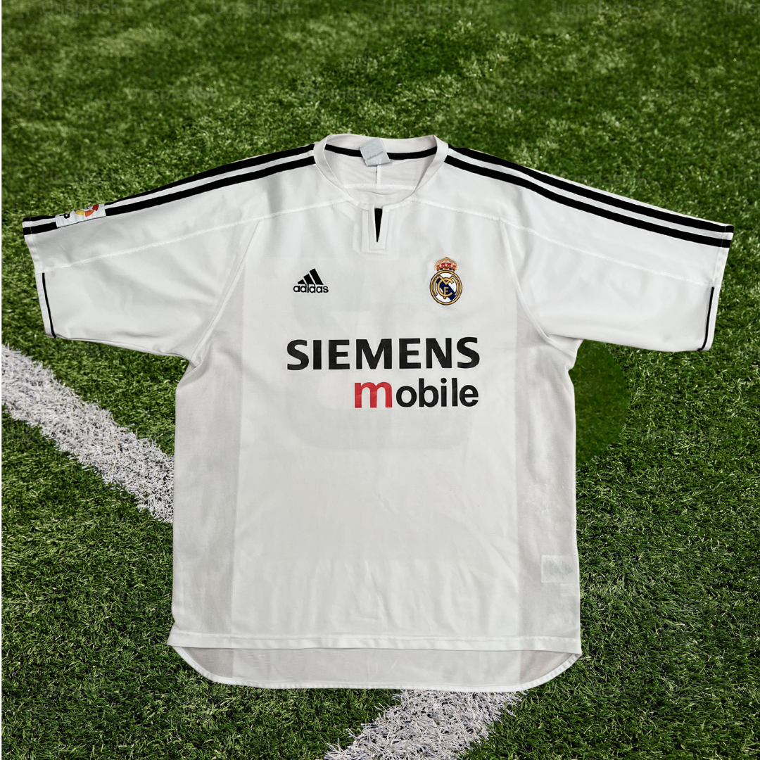 Real Madrid Beckham Home Shirt 03/04 - L