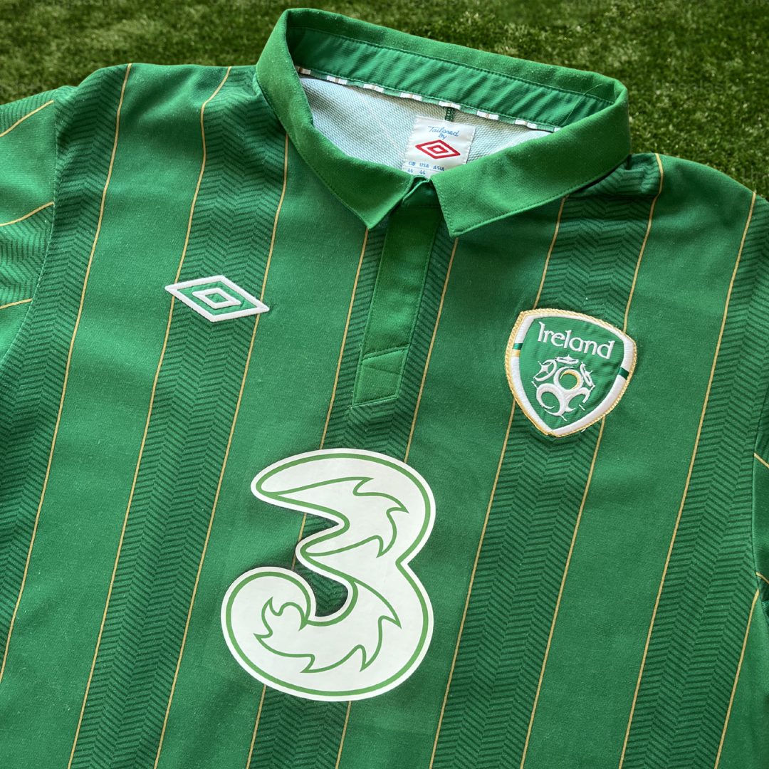 Ireland Robbie Keane Home Shirt 11/12